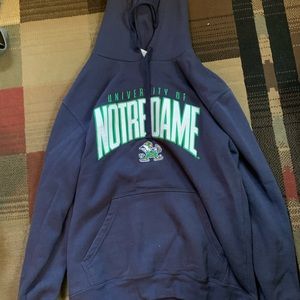Notre Dame Hooded Sweatshirt. Medium. Men’s